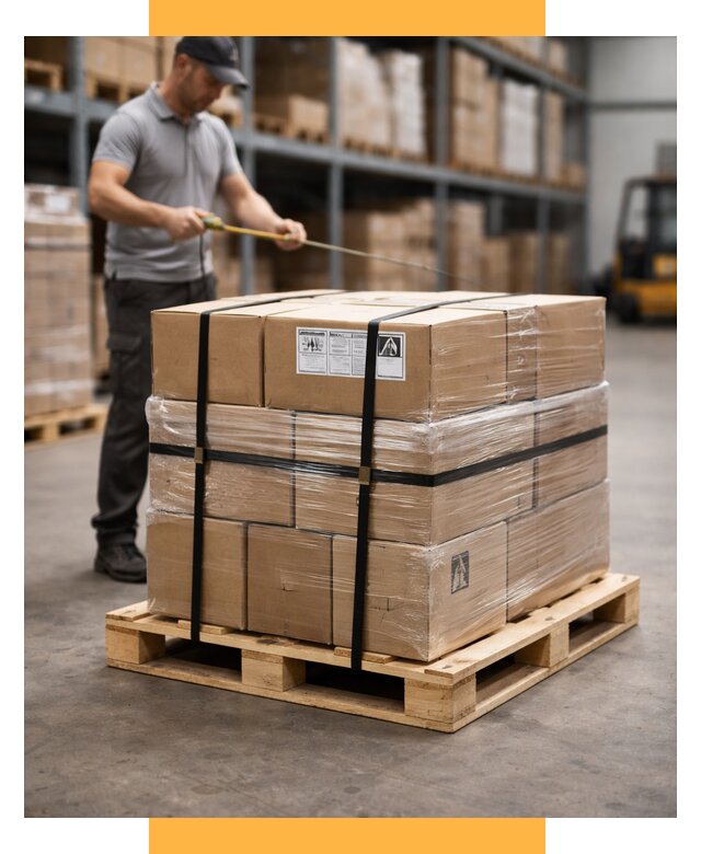 Упаковка и паллетирование грузов от 3593 р. | СетСервис-Пнз