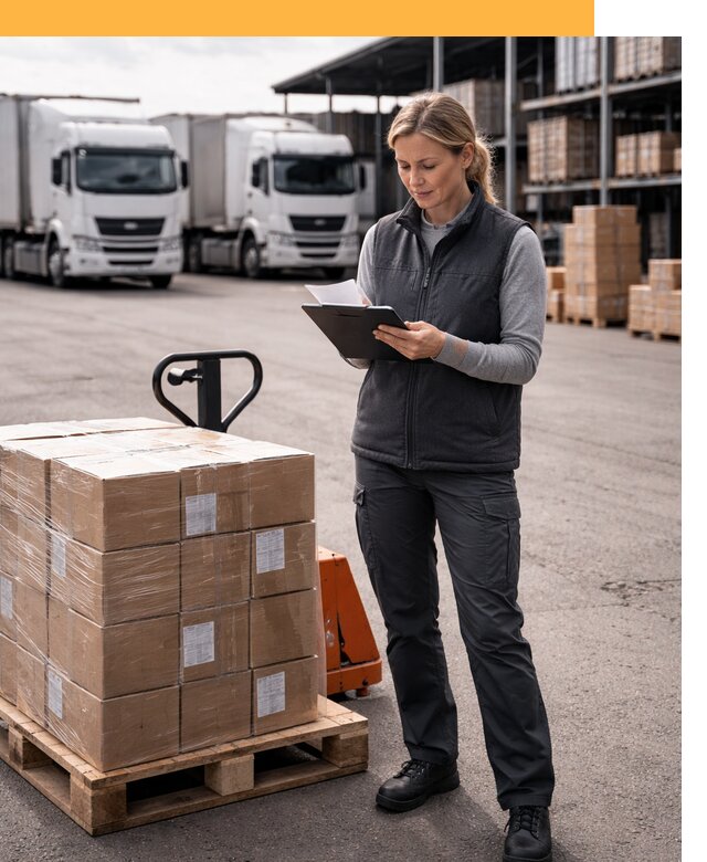 Доставка грузов из Европы к дверям клиента от 12318 руб