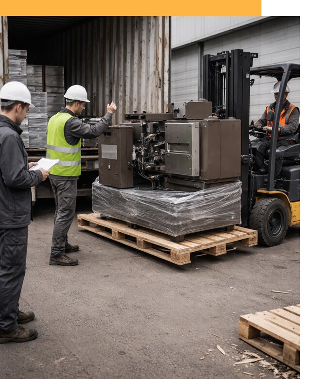 Доставка промышленного оборудования из Европы от 46193