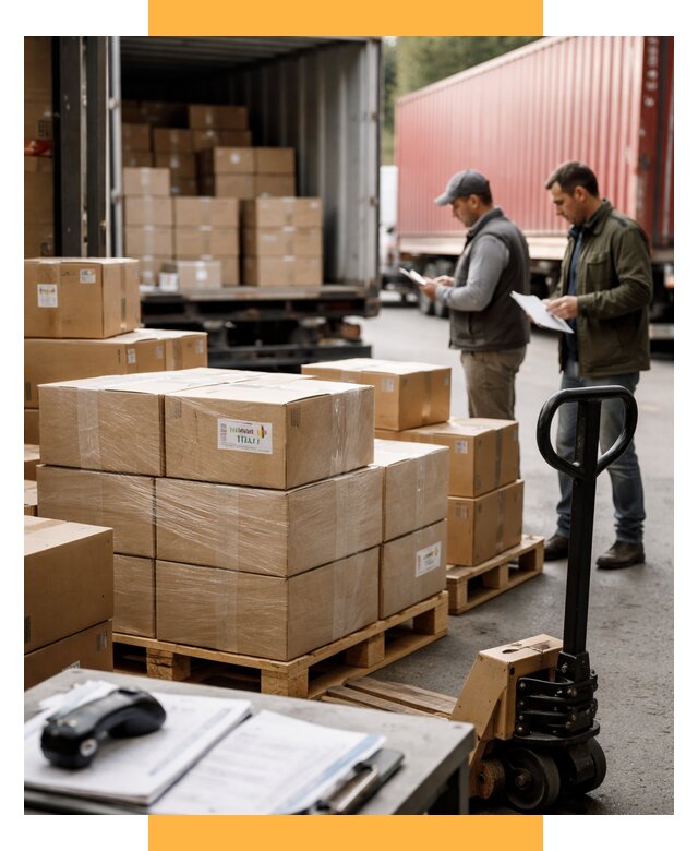 Доставка грузов из Италии в Россию от 18477 р. СетСервис-Пнз