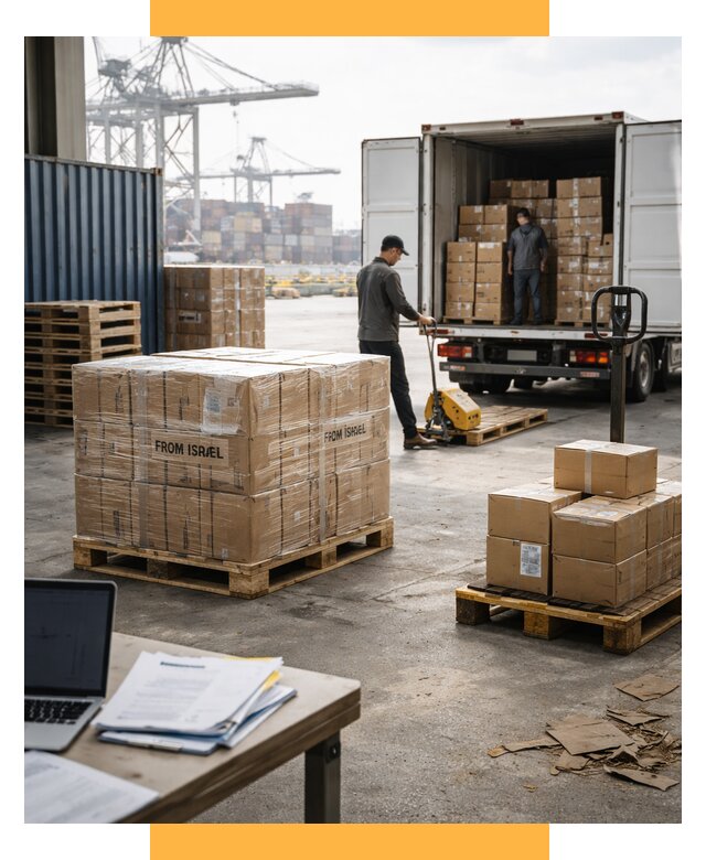 Доставка грузов из Израиля от 15398 р., логистика от СетСервис-Пнз