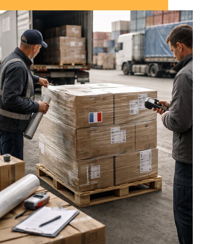 Доставка грузов во Францию от 25663 быстро и надежно