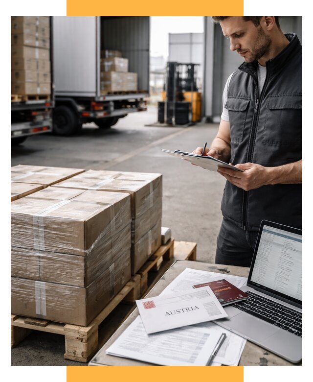 Доставка в Австрию от 66723 р. Логистика и экспорт СетСервис-Пнз