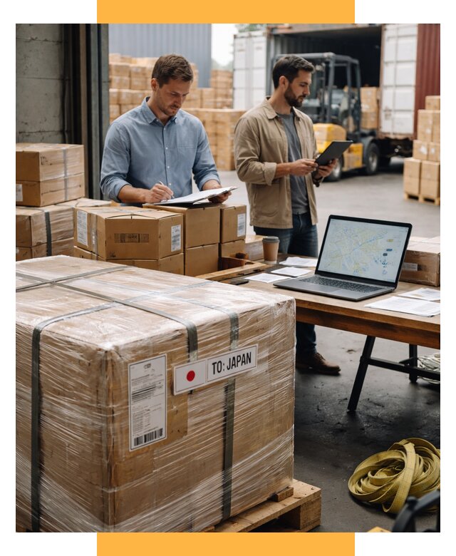 Доставка грузов в Японию от 25663 р., логистика СетСервис-Пнз