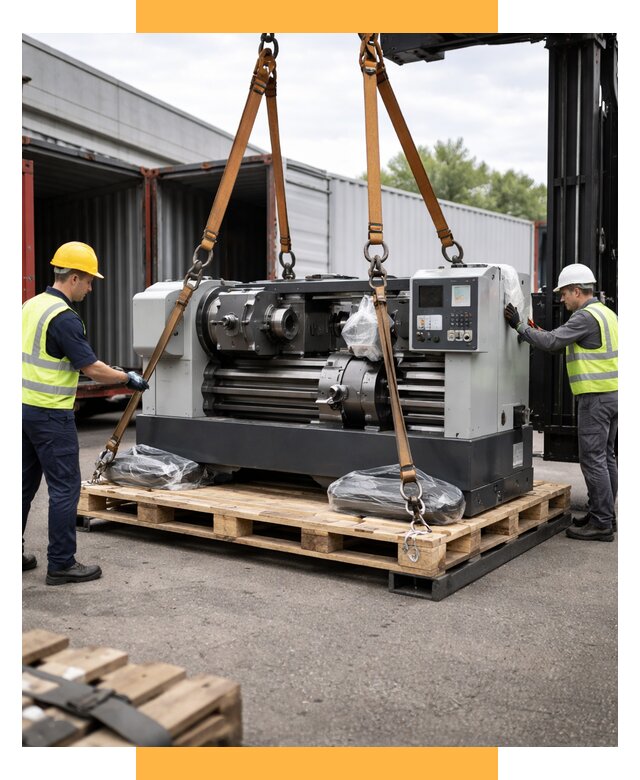 Перевозка станков и таможня от 61590 р. | СетСервис-Пнз логистика