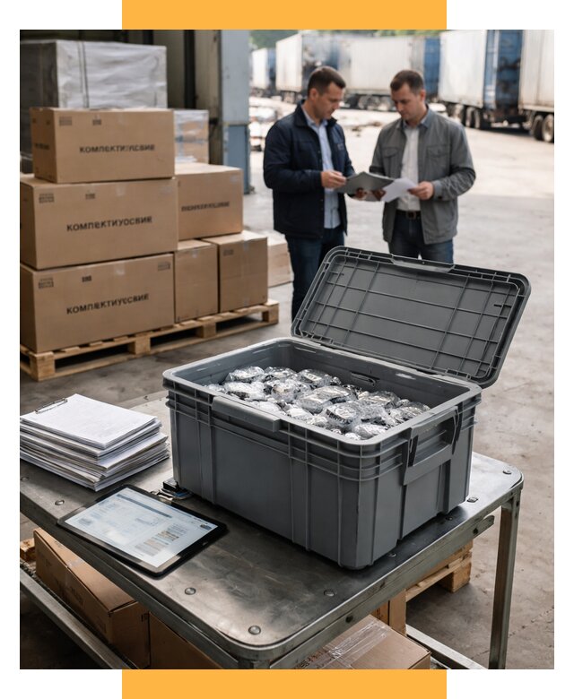 Перевозка комплектующих из Китая от 6672 р. | СетСервис-Пнз