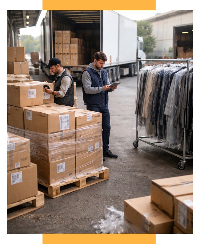 Перевозка и доставка одежды из Китая от 7699 р., СетСервис-Пнз