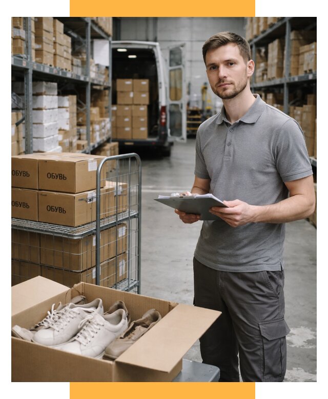 Доставка обуви из Китая и Турции от 4619 р. СетСервис-Пнз