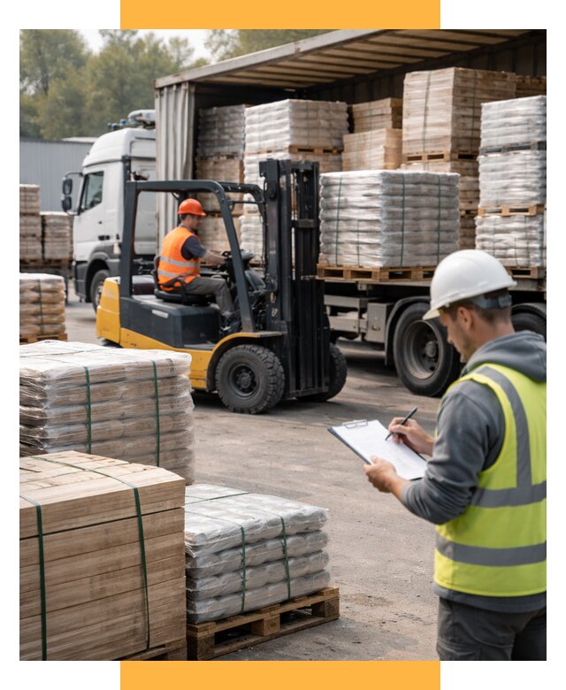 Перевозка строительных материалов от 5646 р. | СетСервис-Пнз