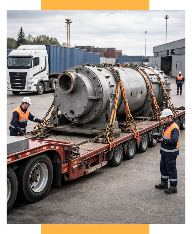 Перевозка тяжеловесных грузов под ключ от 153975 р. | СетСервис-Пнз