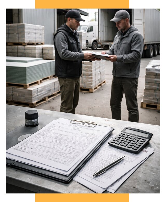 Таможенное оформление стройматериалов от 8725 р. | СетСервис-Пнз