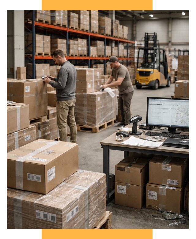 Склад консолидации в Европе от 6672 р., услуги СетСервис-Пнз